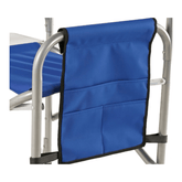 Aluminum Director’s Chair (55x47x78cm, Blue) - SquareDubai